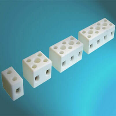What are the characteristics of different types of terminal blocks?