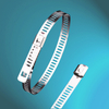 Ladder Single-Lock Uncoated Stainless Steel Cable Ties 