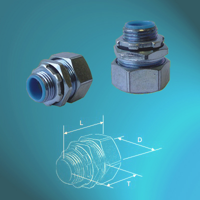  External Thread Zinc Alloy Connectors
