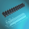 Polycarbonate Non-Insulated High Quality Terminal Blocks