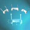 PE Cable Clips-Double Nail Type