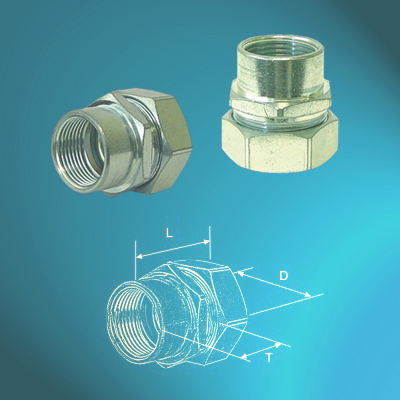 Internal Thread Zinc Alloy Connectors