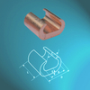 High Quality Copper Wire C-tap Clamps for Terminals