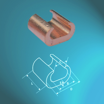 High Quality Copper Wire C-tap Clamps for Terminals
