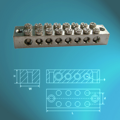 Brass Earthing Blocks