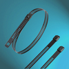 Epoxy Fully-Coated Ladder Single-Lock Stainless Steel Cable Ties 