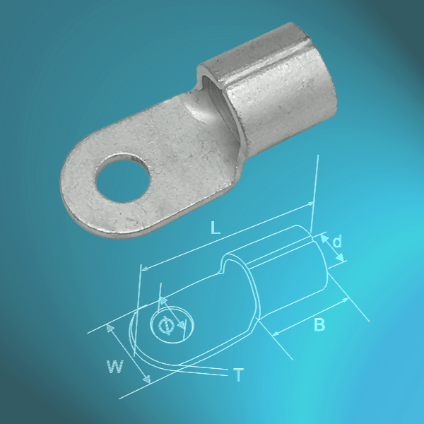 Un-insulated Ring Terminals-DIN46234
