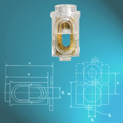 One-Side Entry Terminal Blocks - OEM 1 Pole