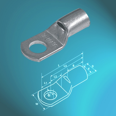 Professional SC Specification Copper Tube Terminals