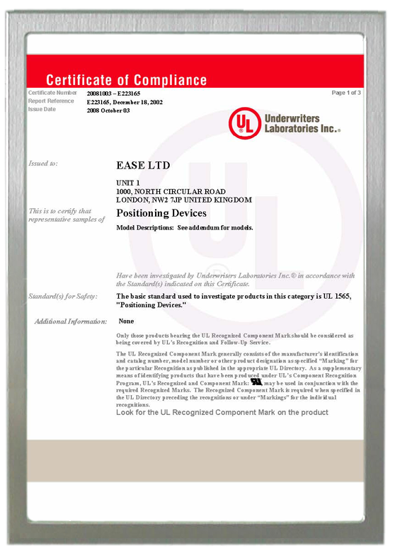 UL certificate for Nylon Cable Ties