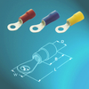 Vinyl-insulated Ring Terminals-Single Crimp