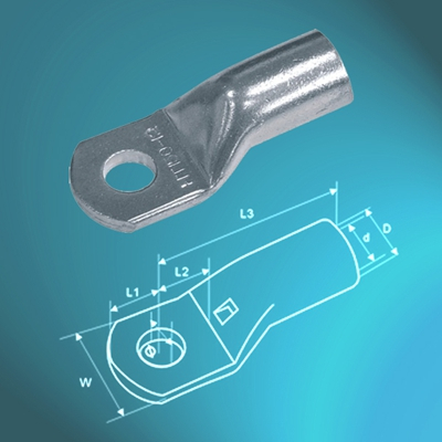 Chinese Manufacturer High Conductivity German Standard Copper Tube Terminals